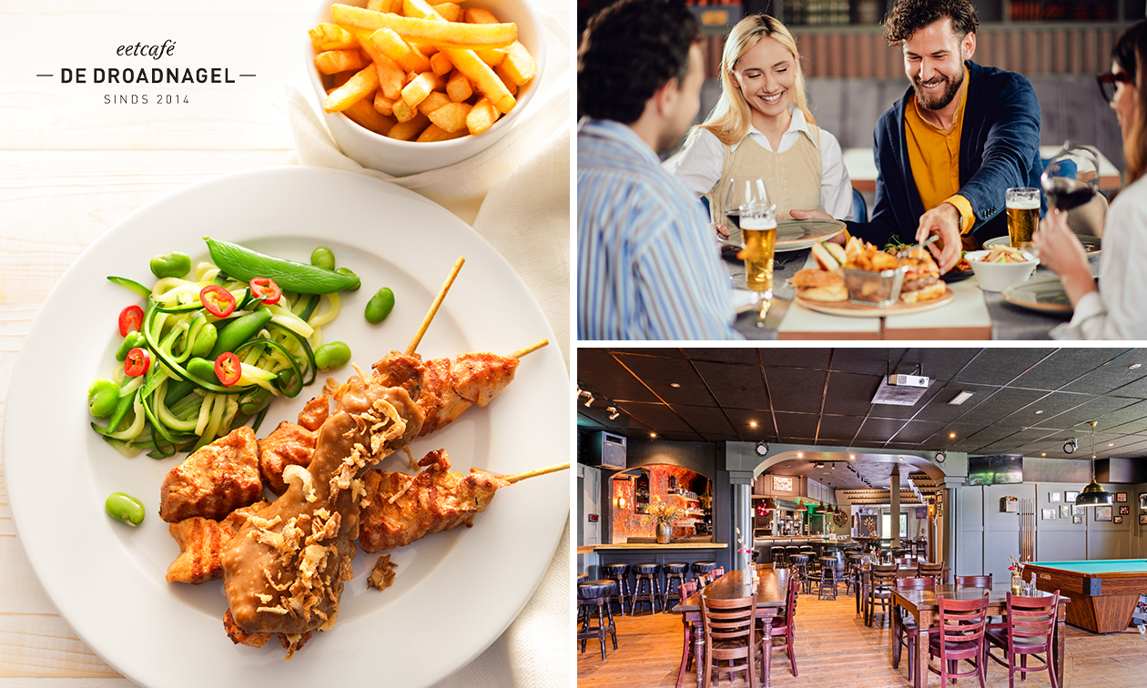 3-gangendiner à la carte + mandje brood