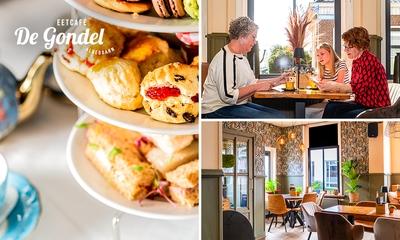 High tea incl. onbeperkt thee bij Eetcafé de Gondel