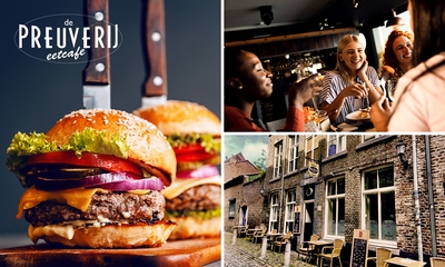 3-gangen keuzediner bij Eetcafé de Preuverij