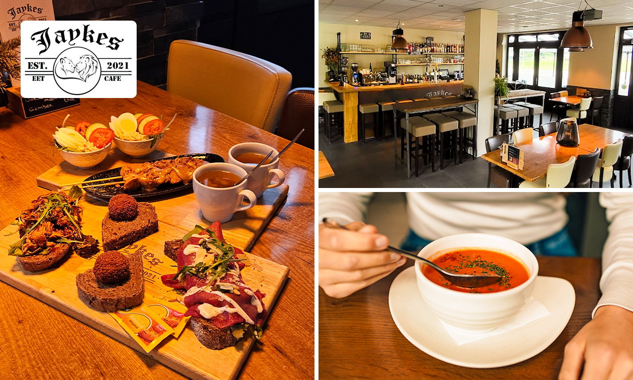 Uitgebreide lunchplank bij Eetcafé Jaykes