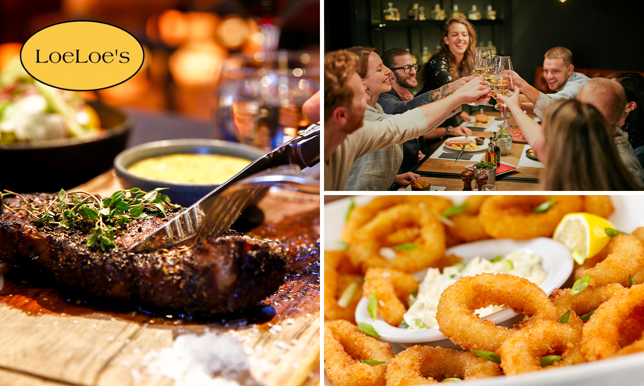 3-gangendiner à la carte bij Eetcafé LoeLoe's