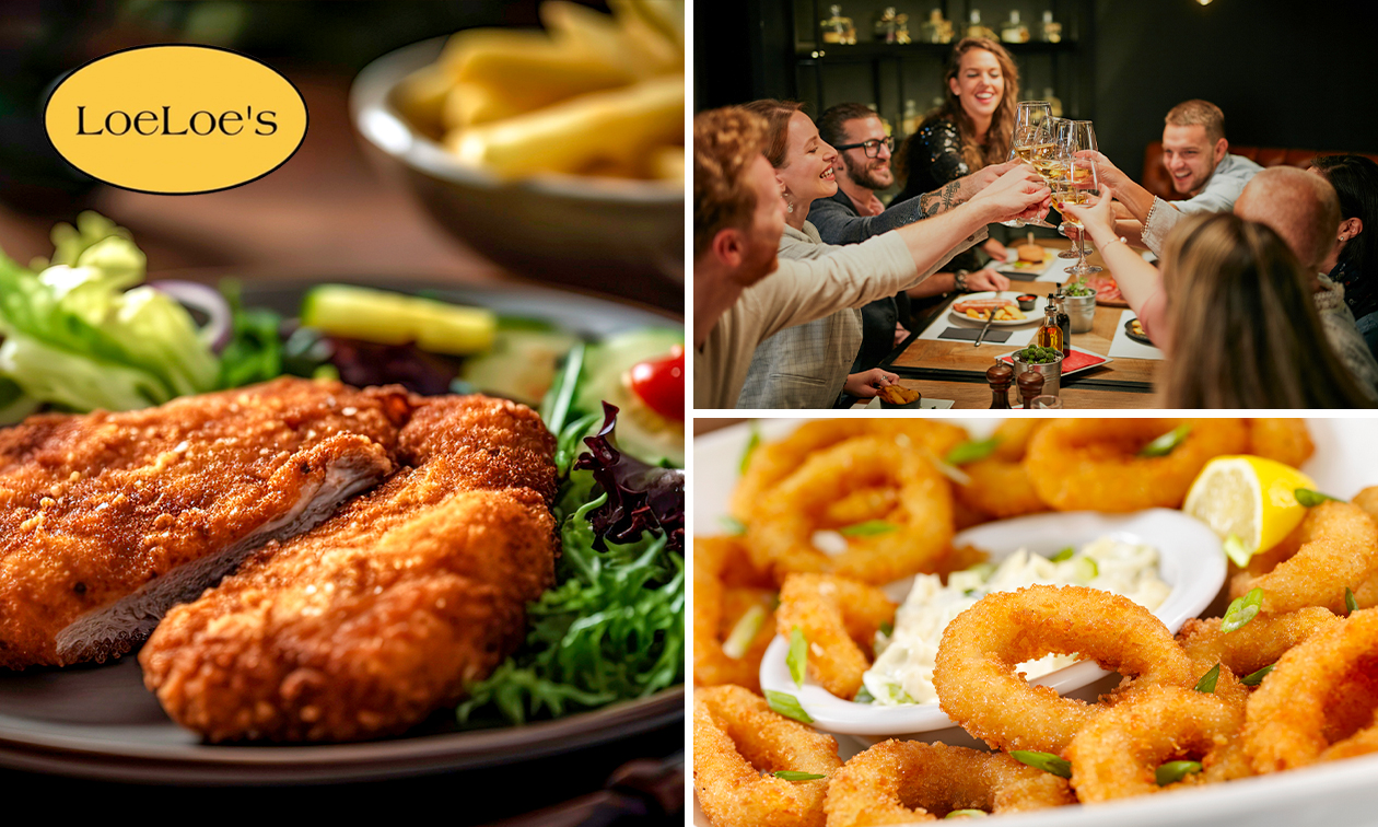 3-gangendiner à la carte bij Eetcafé LoeLoe's