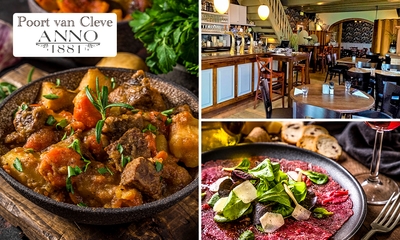 3-gangendiner à la carte in hartje Grave