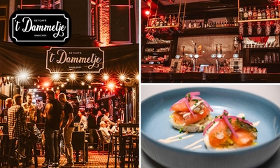 3-gangen shared dining-diner bij Eetcafé 't Dammetje