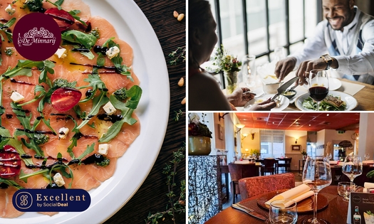 4-gangendiner + amuse van de chef bij Eethuisje De Minnarij