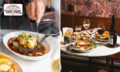 3-gangendiner à la carte bij Eetkamer van Dam in hartje Amersfoort