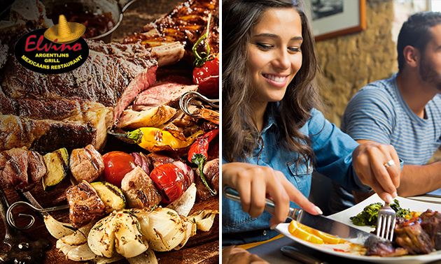Mixed grill bij El Vino nabij het Leidseplein