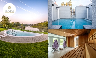 Entree voor Elaisa Energetic Wellness + badjas en badlinnen + welkomstdrankje