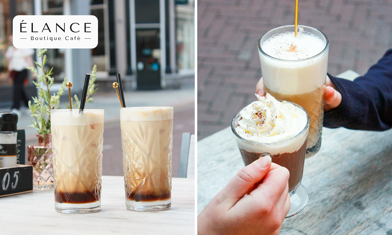 Voor afhaal: 2 of 10 (luxe) koppen koffie of thee naar keuze