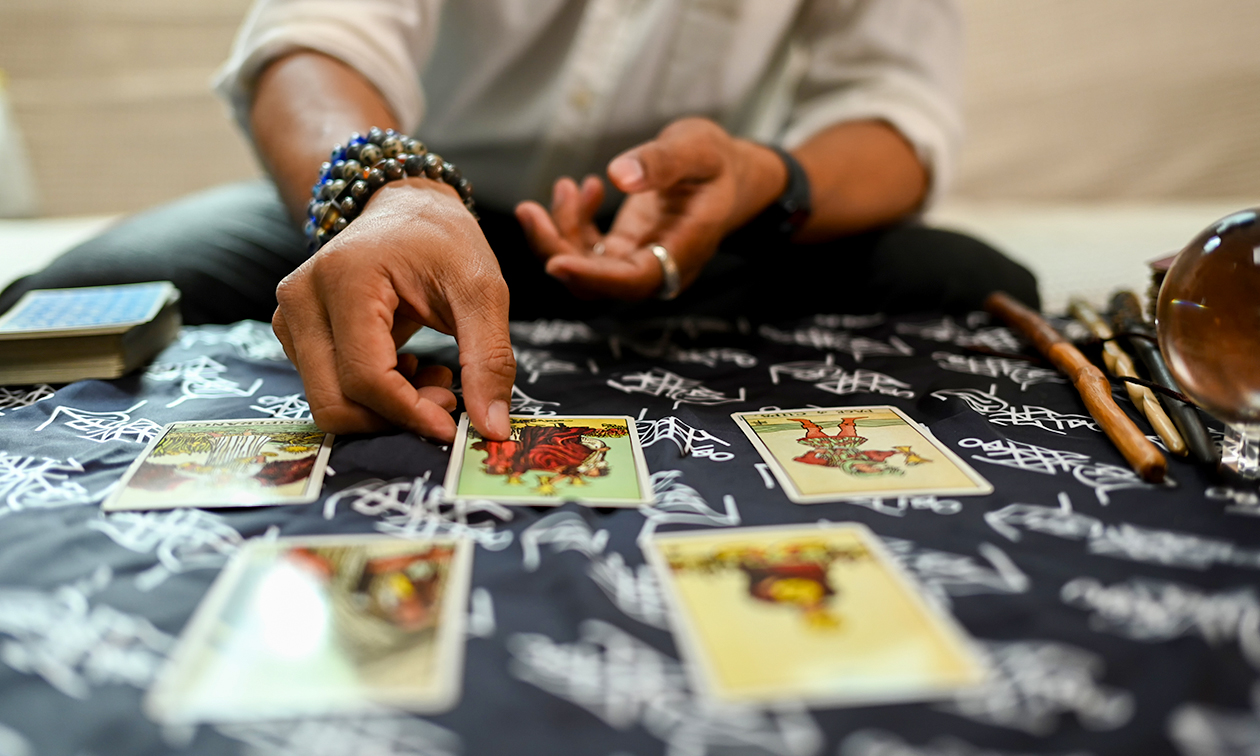 Tirage de cartes (30 min) près de Mons