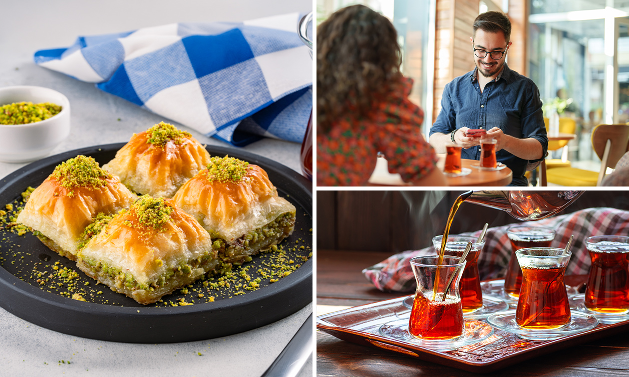 Baklava-Mix (500g) + Tee in Duisburg