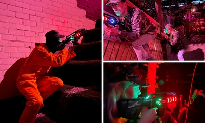 2 rondes lasergamen (45 min)