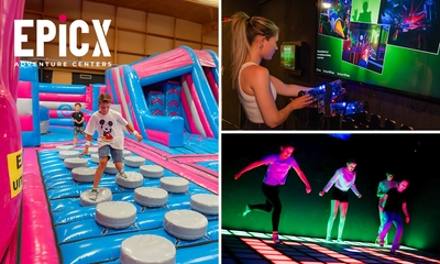 All-you-can-Play: Mega Bounce, Laser Gamen, Fun House + NIEUW: Active Pixel