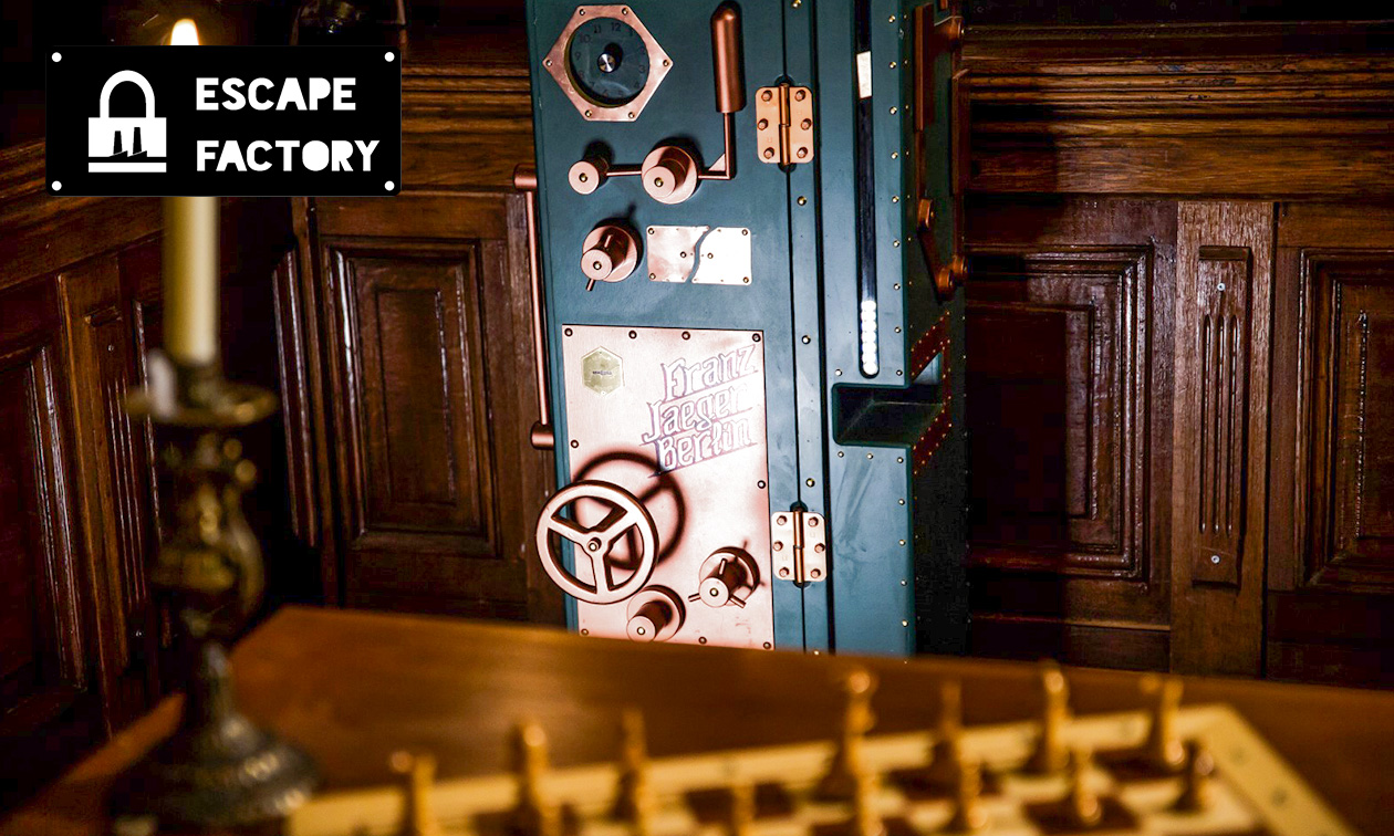 Escaperoom naar keuze voor 3 tot 4 personen + bitterballen