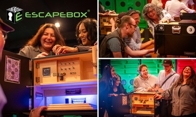 EscapeBoxen 'kraken' (60-90 min) op de promenade in Scheveningen