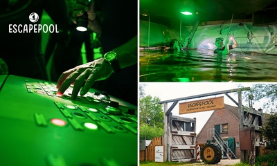 Escaperoom in het water voor 2 tot 6 personen