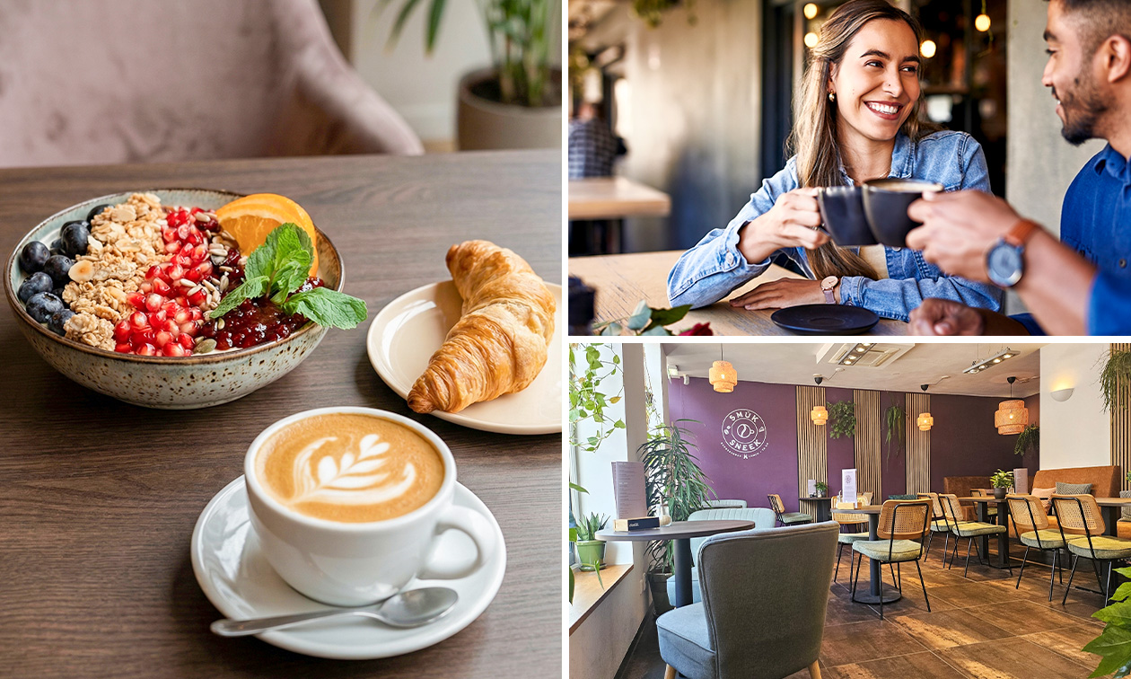 Ontbijt + warme drank bij Espressobar Smûk