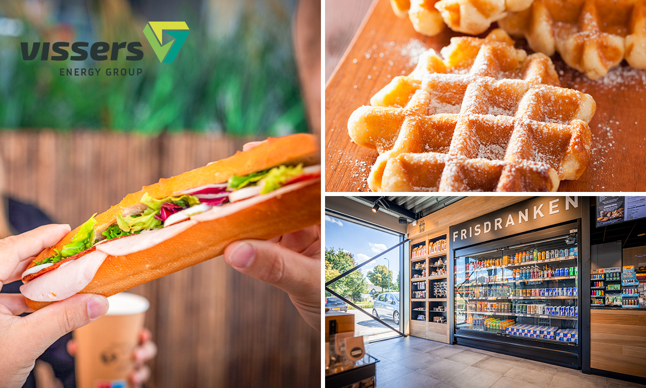 Broodje naar keuze + wafel + frisdrank