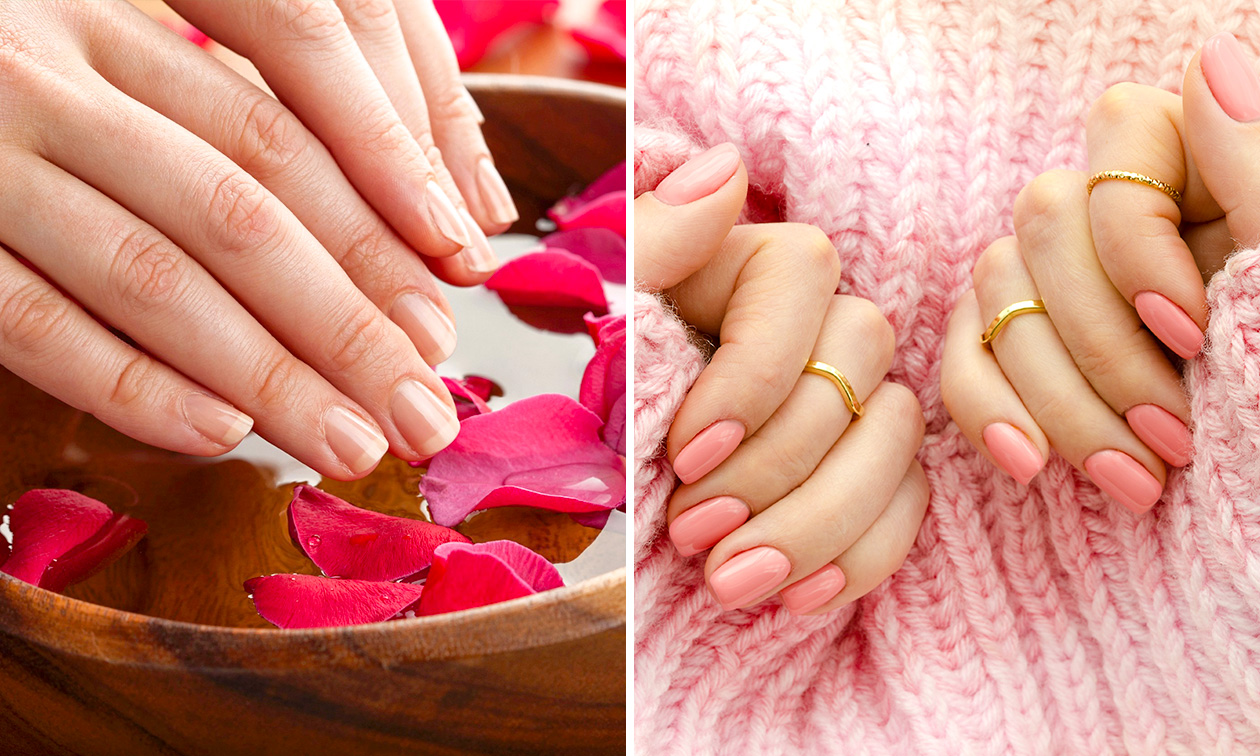 Spa-manicurebehandeling + gellak en/of BIAB