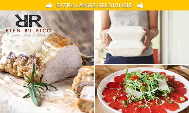 Thuisbezorgd of afhalen: diner van bij Eten bij Rico Thuisbezorgd of afhalen: diner van bij Eten bij Rico