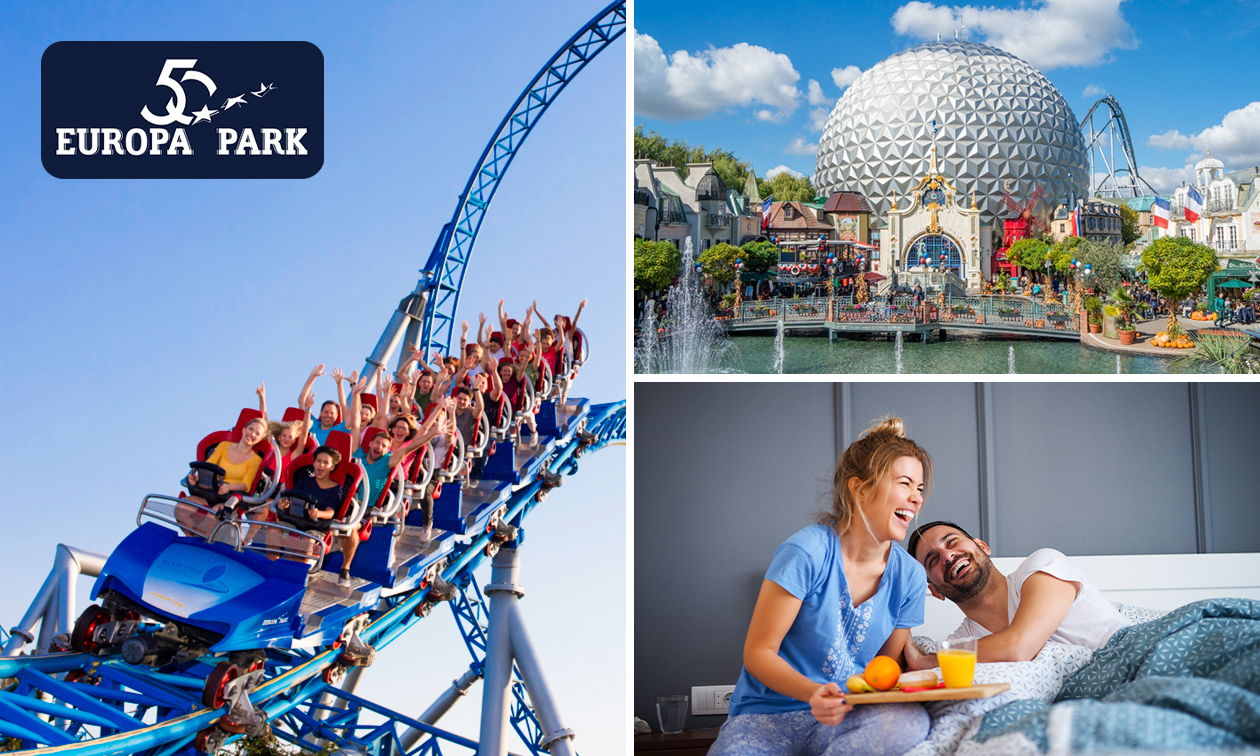 Toegang tot Europa-Park + overnachting voor 2 + ontbijt