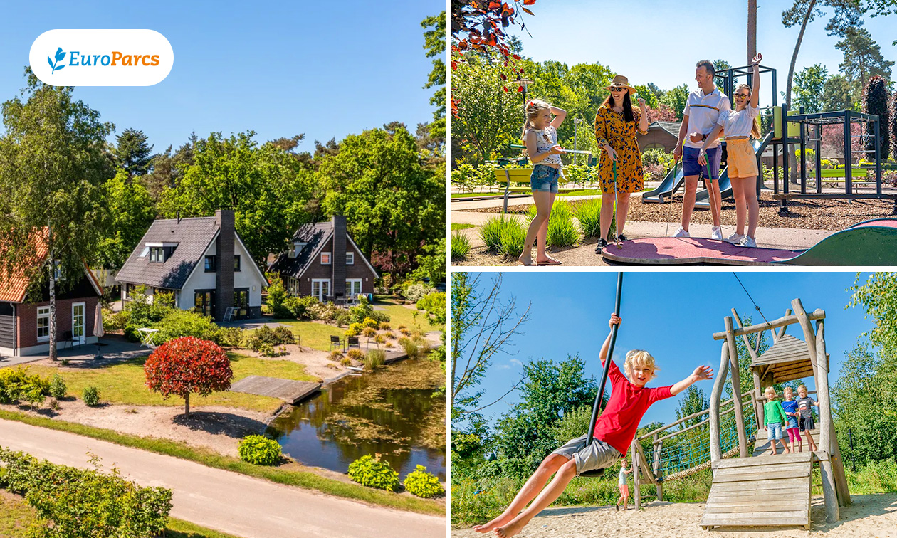 Demi-semaine ou week-end (6 pers.) à EuroParcs
