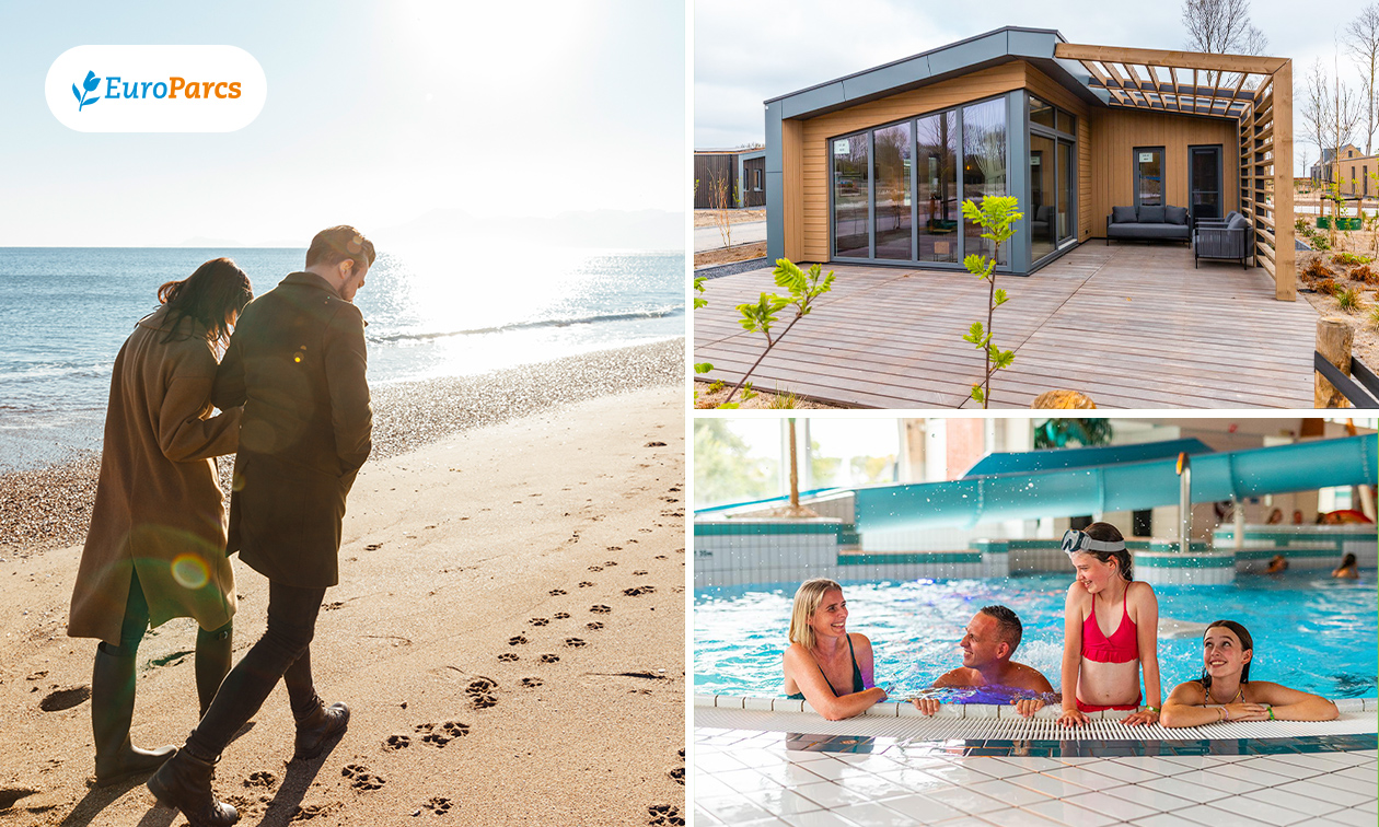 Weekend of midweek weg (6 pers) bij EuroParcs Enkhuizer Strand
