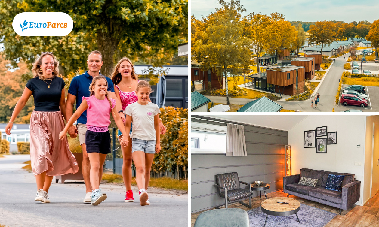 Weekend of midweek weg (4 tot 6 pers.) in EuroParcs Weekend of midweek weg (4 tot 6 pers.) in EuroParcs