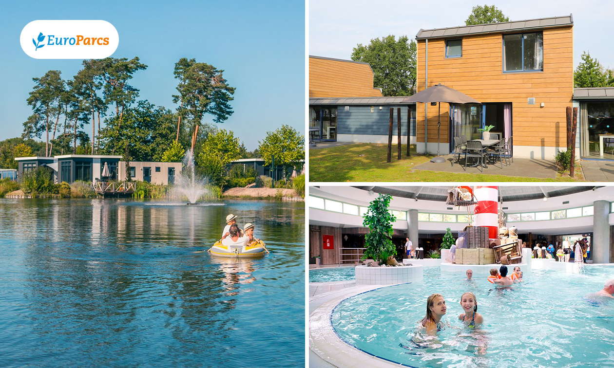 Weekend of midweek weg (4 of 6 pers.) bij EuroParcs Zilverstrand