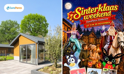 Weekend of midweek weg (2 tot 12 pers.) in EuroParcs