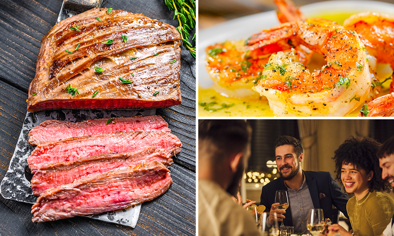 2- of 3-gangenlunch of -diner à la carte in Oostende