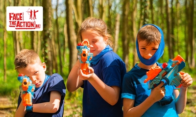 Lasergamen op eigen locatie voor 8 of 16 personen