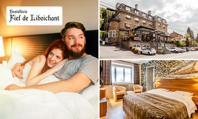 Overnachting(en) voor 2  + ontbijt + evt. 3-gangendiner + toegang tot wellness in de Ardennen