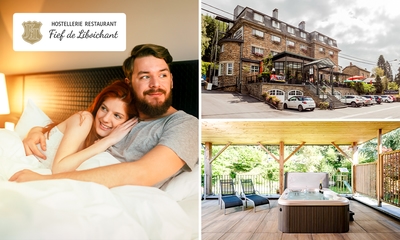 Overnachting voor 2 + ontbijt + toegang tot wellness + evt. 3-gangendiner in de Ardennen