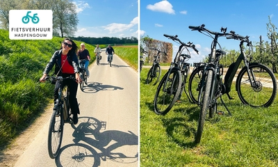 Huur Giant e-bike (gehele dag) incl. GPS met routes