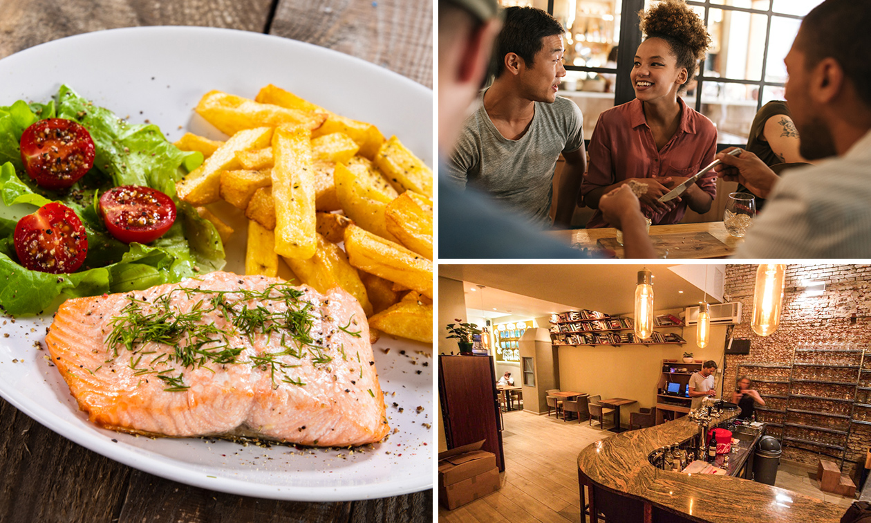 2- of 3-gangen keuzelunch of -diner met vis in hartje Antwerpen