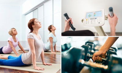 Pilates (60 Min.), Bodycheck + Stoffwechselanalyse oder Ausdauer- und Fitness-Zirkeltraining