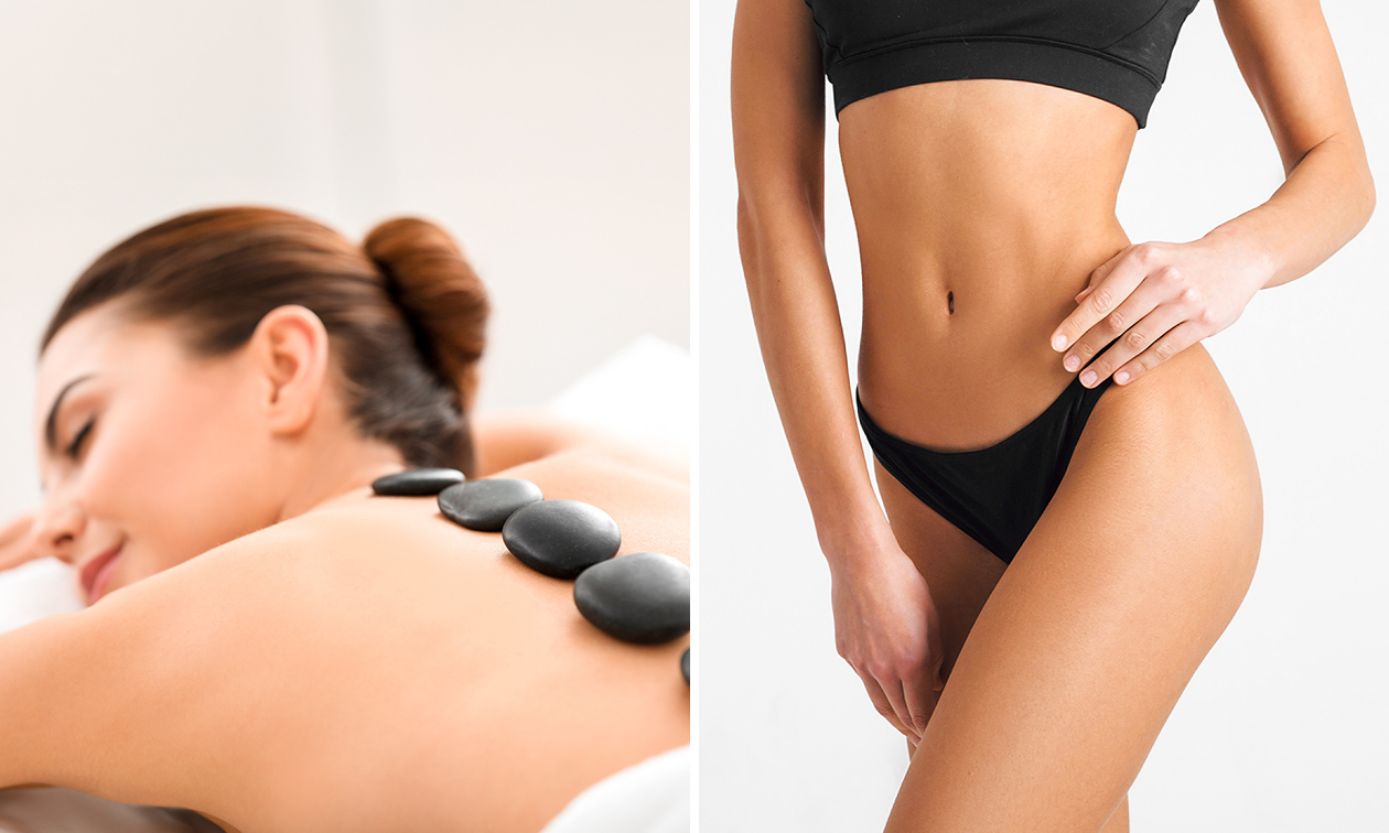 Massage of cryo-behandeling naar keuze