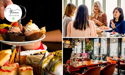 Luxe high tea + onbeperkt thee + glaasje bubbels bij Flavour BY 'de Buurvrouw'