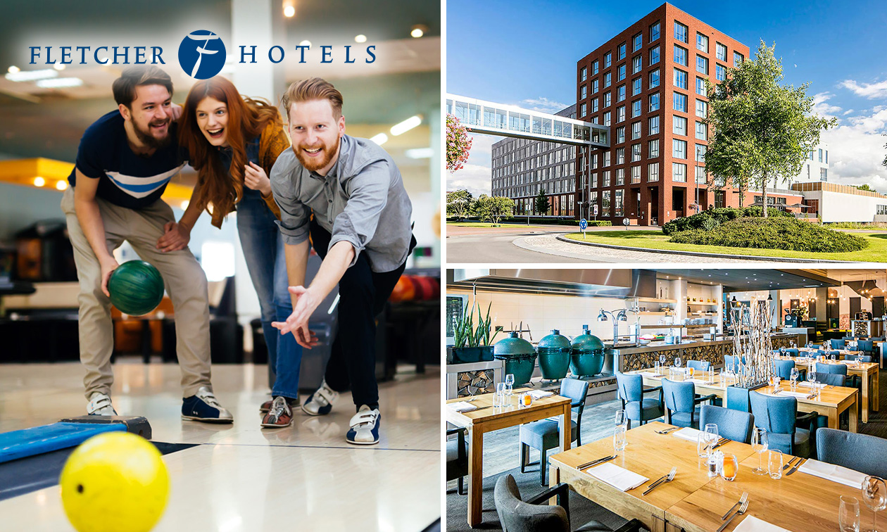 2 uur bowlen (2 t/m 6 personen) bij Fletcher