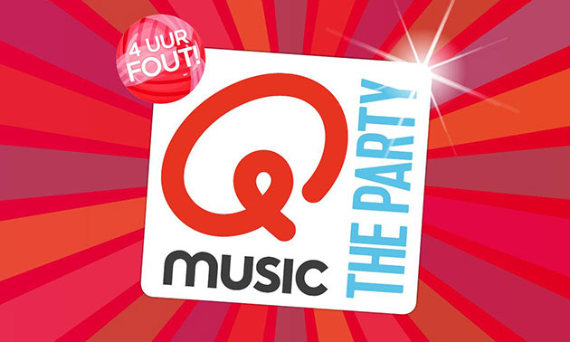 Entree voor Qmusic the party XL in Rosmalen