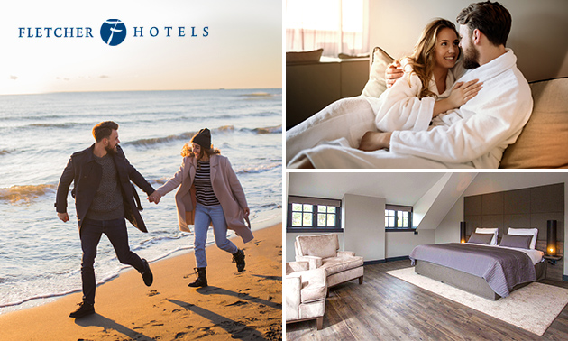 Overnachting voor 2 + evt. ontbijt bij Fletcher Hotels