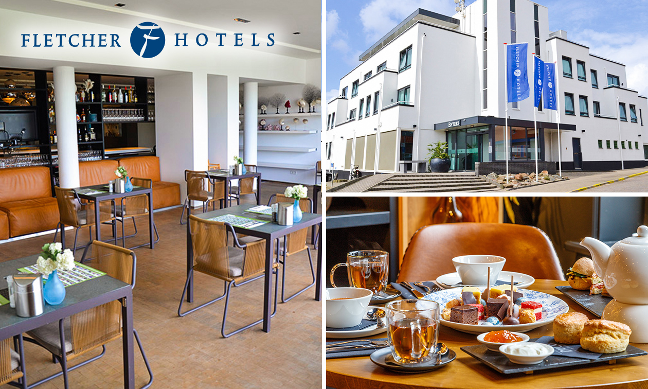 High tea voor 2 bij Fletcher Hotels