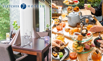 High tea voor 2 bij Fletcher Hotels