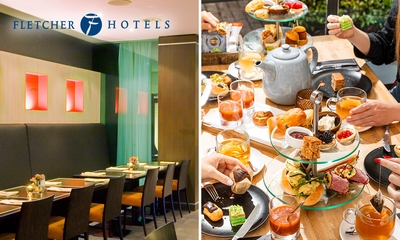High tea voor 2 bij Fletcher Hotels