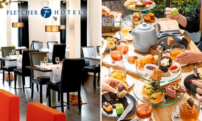 High tea voor 2 bij Fletcher Hotels