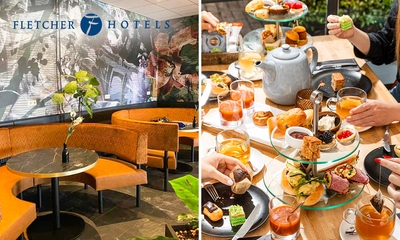 High tea voor 2 bij Fletcher Hotels