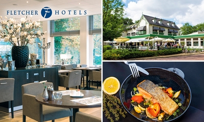 3-gangen Fletcher's Keuzemenu bij Fletcher Hotels