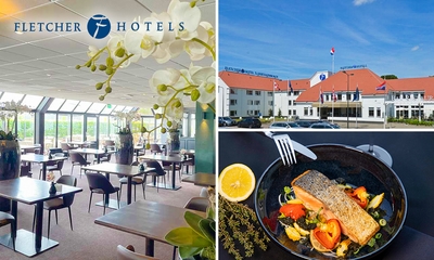 3-gangen Fletcher's Keuzemenu bij Fletcher Hotels