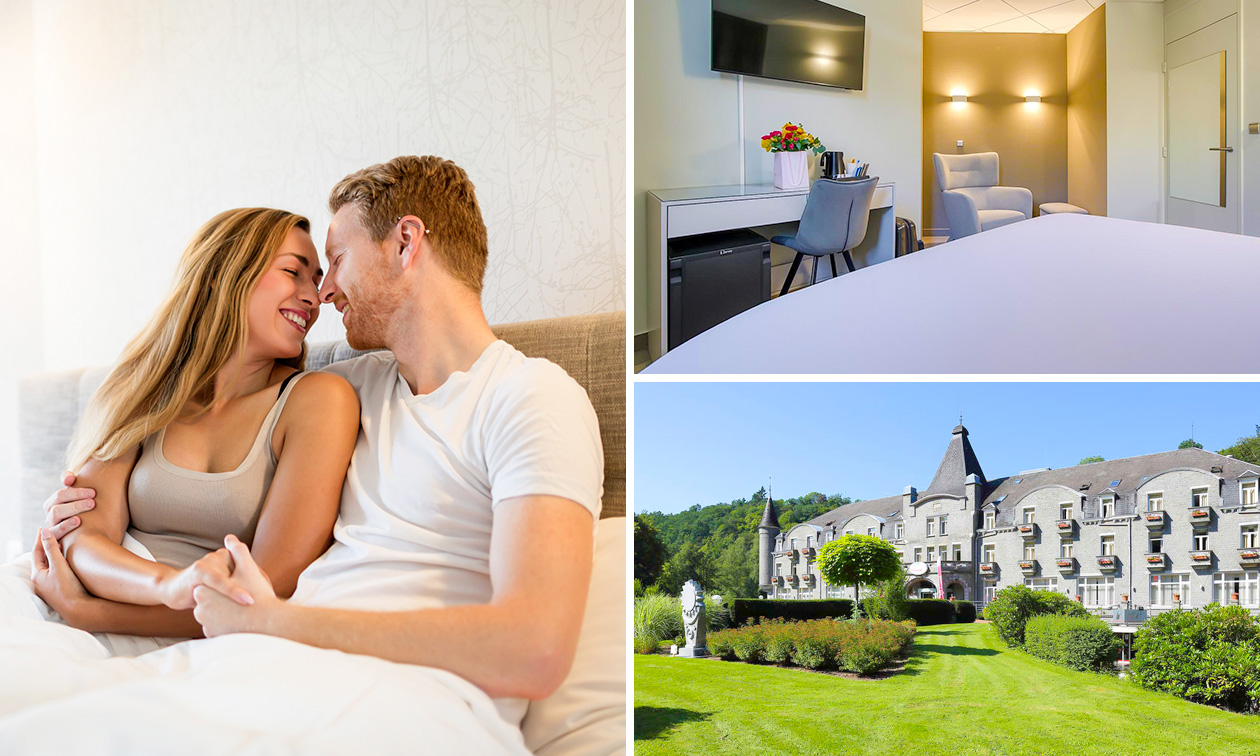 Overnachting voor 2 + ontbijt + late check-out + meer in La Roche-en-Ardenne